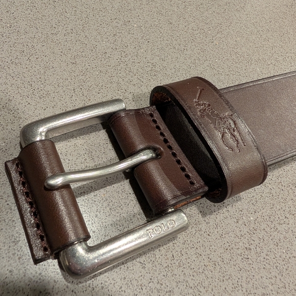 Polo Ralph Lauren Men's Brown Leather Belt - Picture 2 of 16